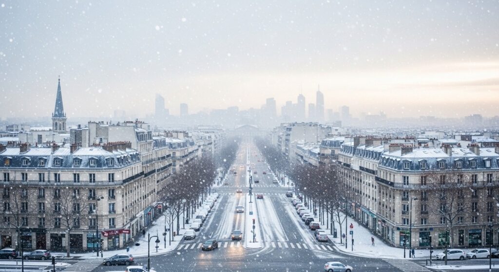 Neige en Île-de-France : Vigilance Orange ce Dimanche 15 Février