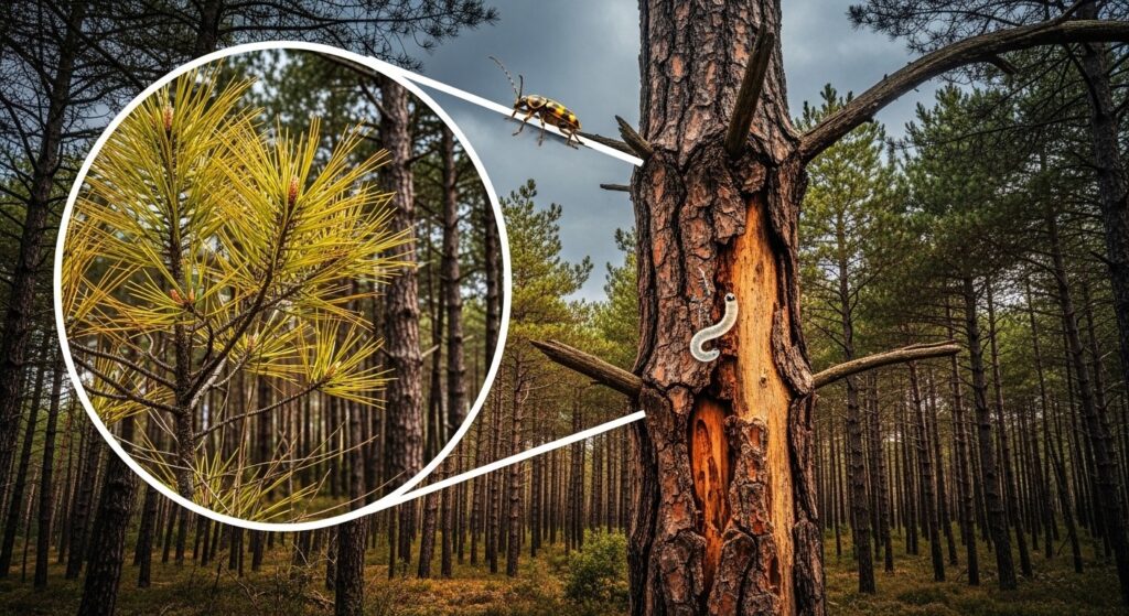 Nématode du Pin : Menace sur les Landes de Gascogne
