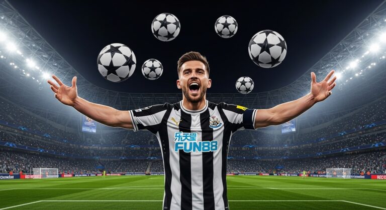 Newcastle Écrase Qarabag 6-1 : Quadruplé Historique de Gordon