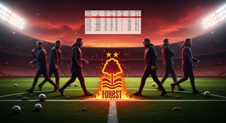 Nottingham Forest : 4e Entraîneur en une Saison