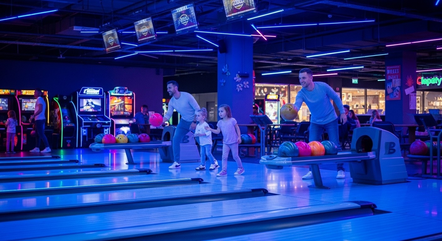 Découvrez le nouveau Smile World à Cergy avec bowling, laser game et arcades. Adieu les longs trajets, vivez le fun à proximité ! Ouverture 2026 aux 3 Fontaines.