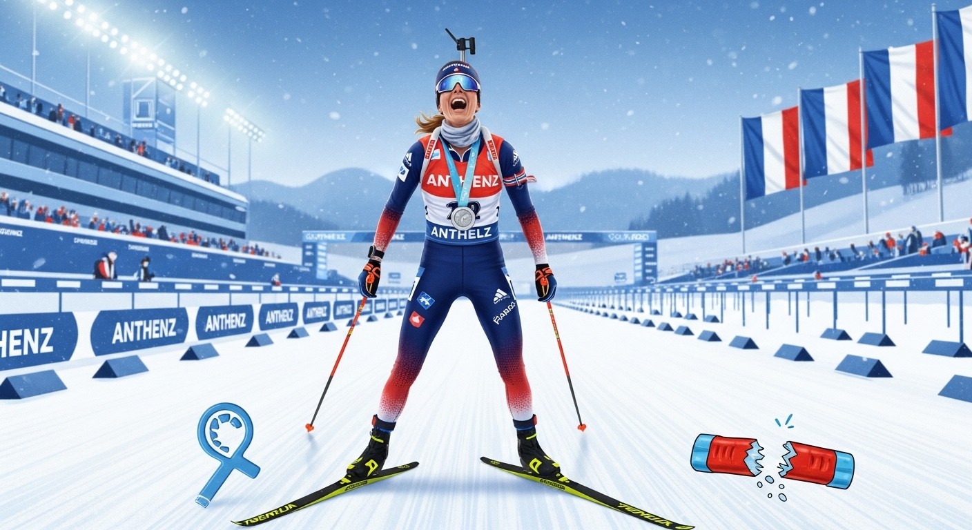 Découvrez pourquoi Océane Michelon a décroché l'argent et non l'or au sprint biathlon des JO 2026. Une hypo liée au stress et à l'alimentation explique ce final cruel malgré un tir parfait.
