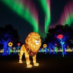 Odyssée Lumineuse au Parc Floral d’Orléans : Une Féerie Nocturne Inoubliable