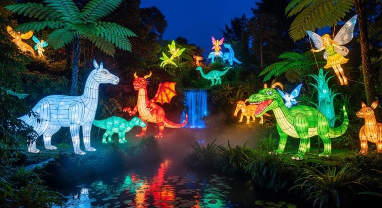 Odyssée Lumineuse Brest 2026 : Magie au Jardin Botanique