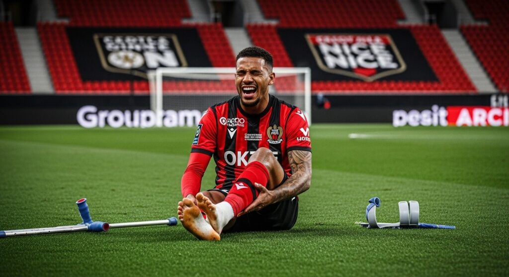 OGC Nice : Solutions sans Elye Wahi Blessé