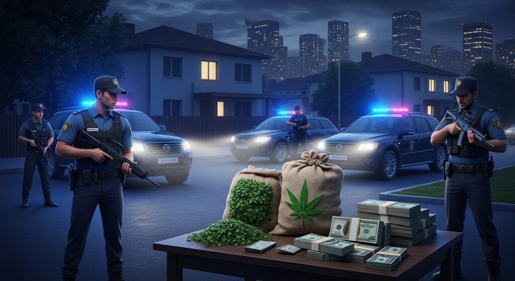 Opération Anti-Drogue à Aulnay-sous-Bois : 12 Arrestations et Gros Butin Saisi