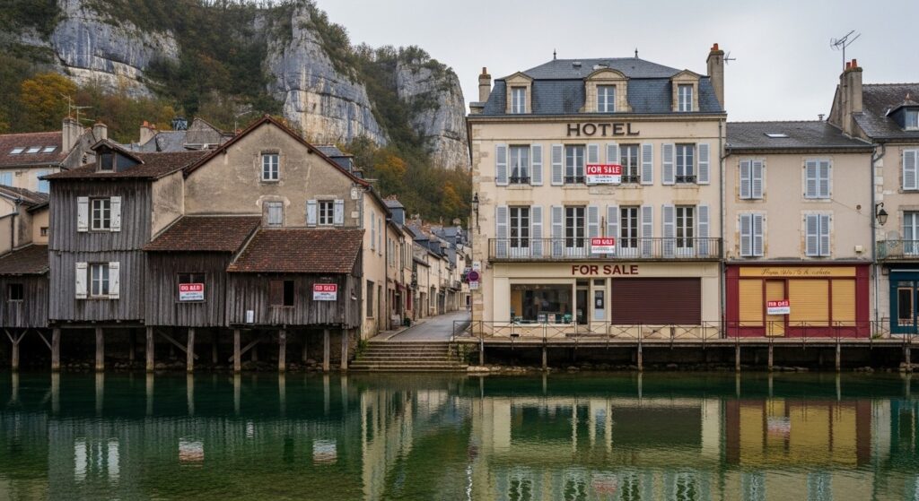 Ornans en Crise : La Ville de Courbet Perd Ses Commerces