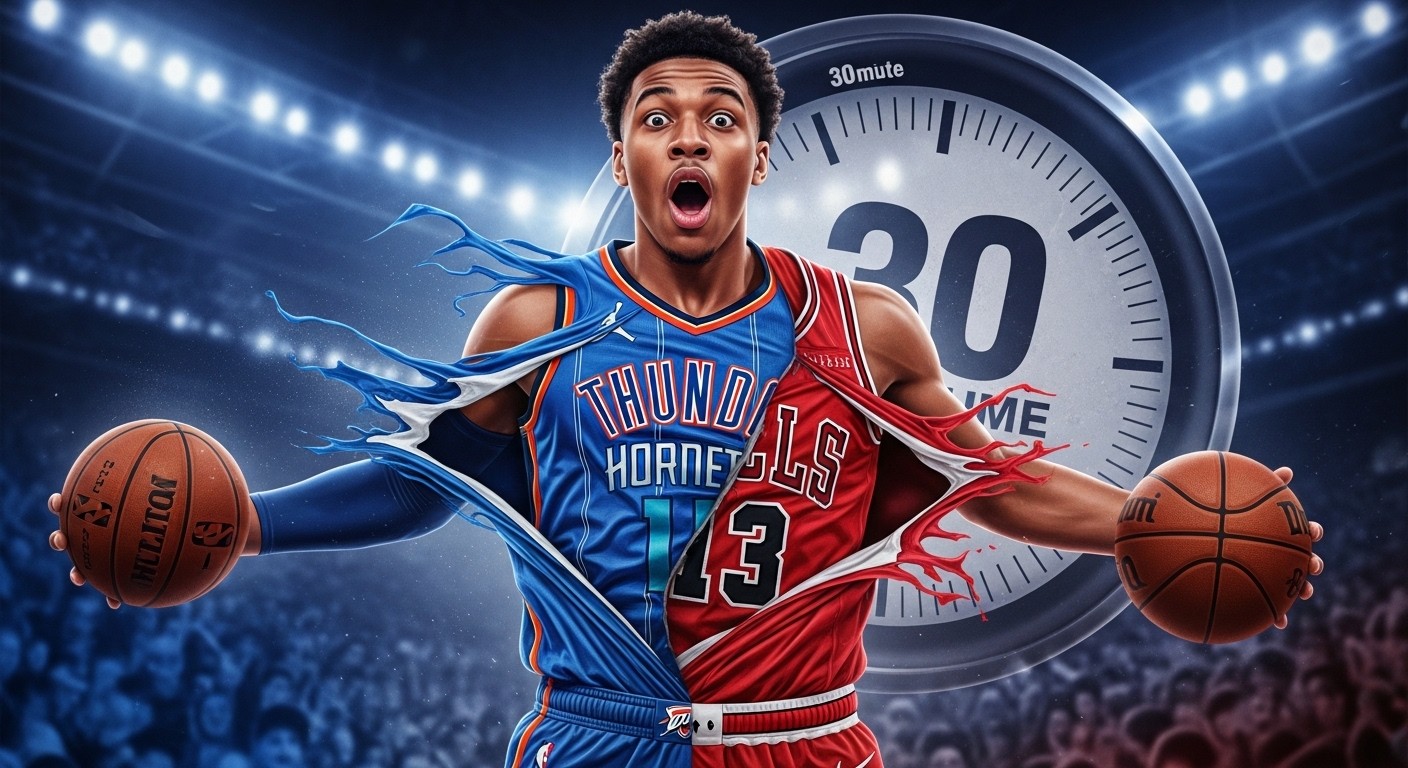 Découvrez l'histoire folle d'Ousmane Dieng, champion NBA transféré deux fois en 30 minutes du Thunder aux Hornets puis aux Bulls. Quel avenir pour le Français ?