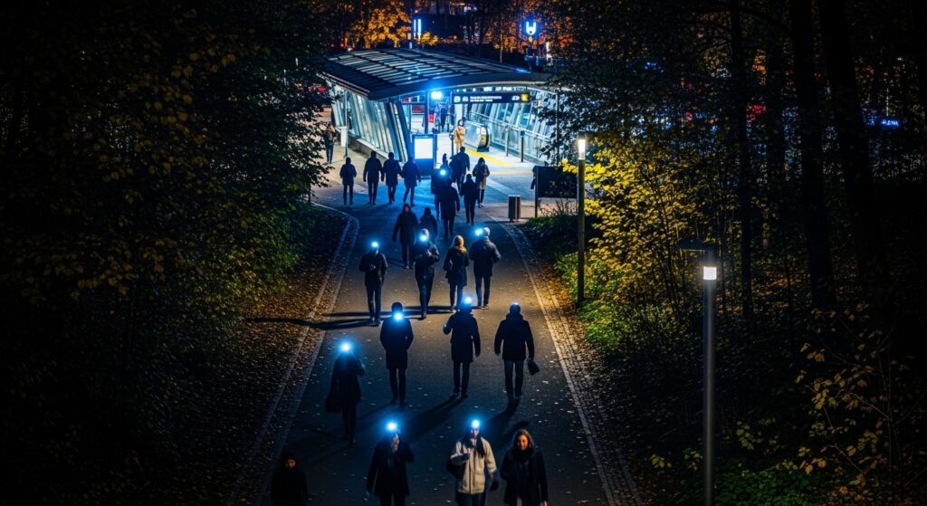 Parc des Hautes-Bruyères à Villejuif : Adaptation Après le Métro 14