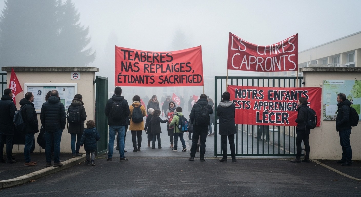 Des parents du Val-d'Oise se mobilisent contre les absences d'enseignants non remplacées en école primaire. À Ermont, une classe de CP sans prof depuis des semaines inquiète pour l'apprentissage des enfants.