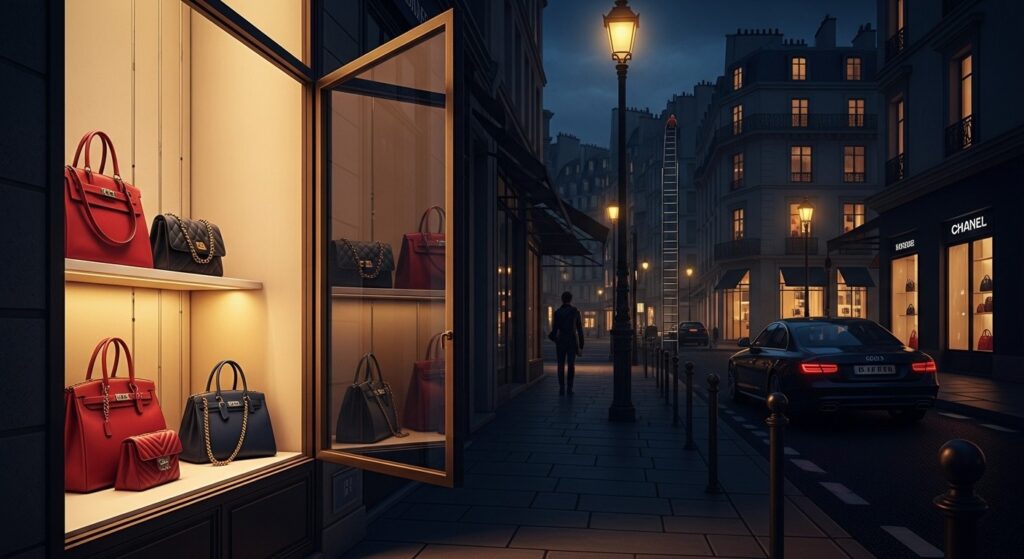 Paris : Cinq Arrestations Après un Vol de 200 000 € de Sacs de Luxe