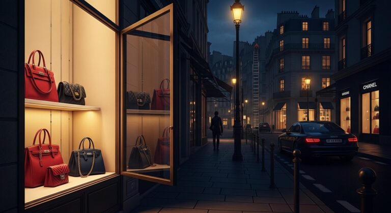 Paris : Cinq Arrestations Après un Vol de 200 000 € de Sacs de Luxe
