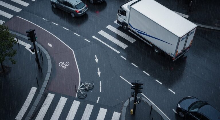 Paris : Cycliste de 29 Ans Meurt Écrasée par Camion à Barbès