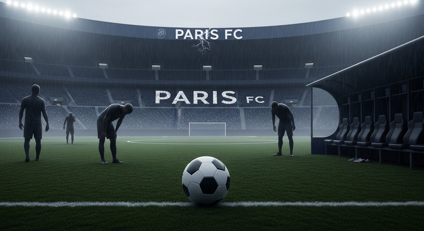 Après la lourde défaite 0-5 face à Lens, tensions dans le vestiaire du Paris FC et questions sur l'avenir du coach. Le promu vacille en Ligue 1, analyse complète.
