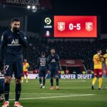 Paris FC Humilié 0-5 par Lens : Alerte Maintien