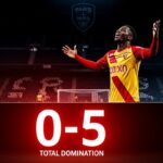 Paris FC Humilié 0-5 par Lens : Le RC Lens Nouveau Leader !