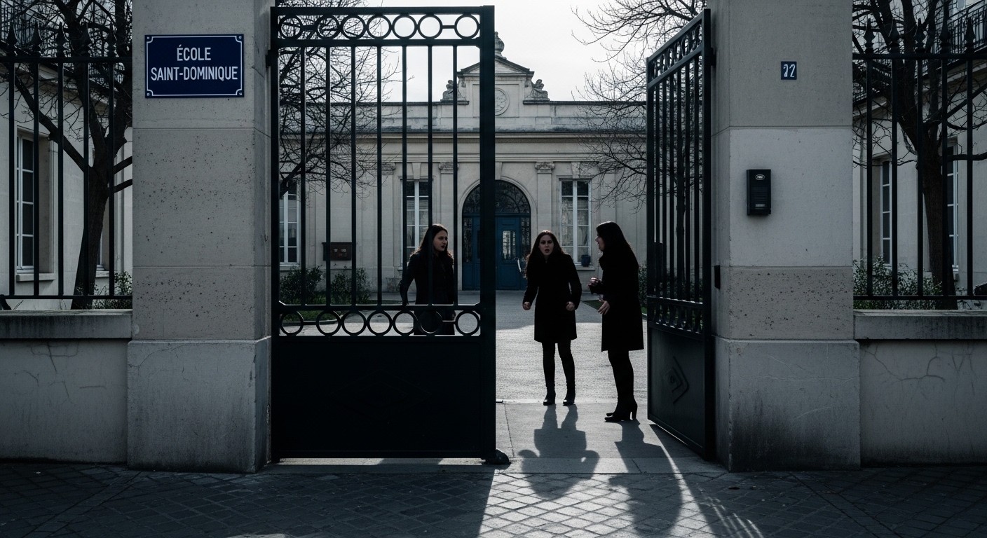 À Paris, une intrusion explosive dans une école maternelle révèle la colère des parents après des suspensions d'animateurs pour soupçons de violences. Plainte collective et tension maximale.