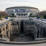 Paris Restaure la Géante Fontaine Canyoneaustrate de Bercy