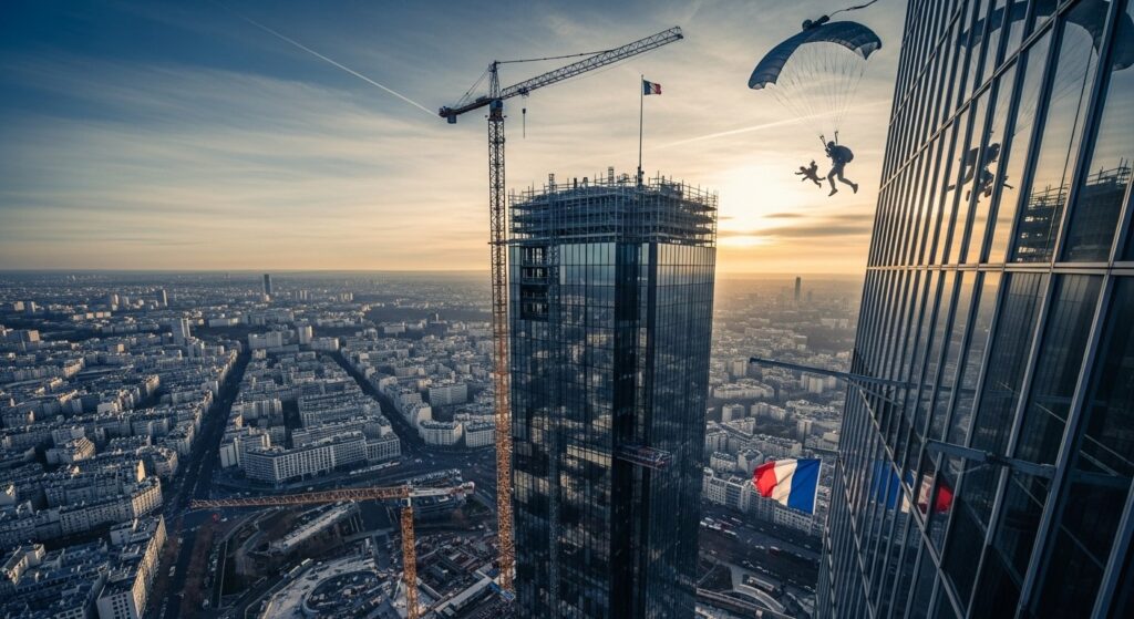 Paris : Saut en Parachute depuis la Tour Triangle
