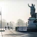 Paris : Tags Antisémites et Croix Gammées sur la Statue de la République