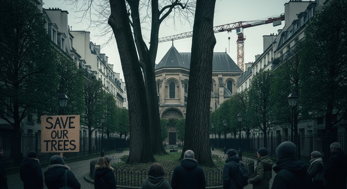 À Paris 11e, habitants mobilisés contre un projet de construction porté par une paroisse : arbres abattus et soupçons de spéculation. Décryptage d'un conflit local qui divise.