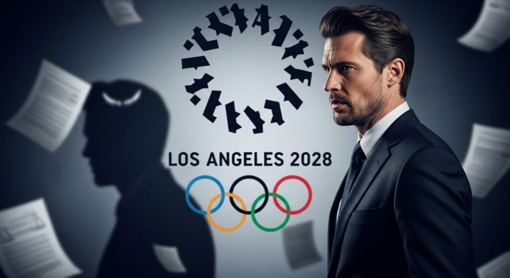 Patron JO 2028 S&rsquo;excuse Après Lien Epstein