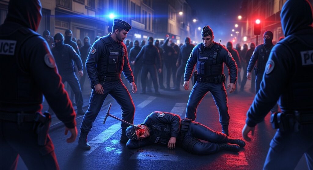 Perpignan : Violente Agression de Policiers lors d&rsquo;une Interpellation