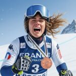 Perrine Laffont Bronze Ski de Bosses JO 2026 Émotion