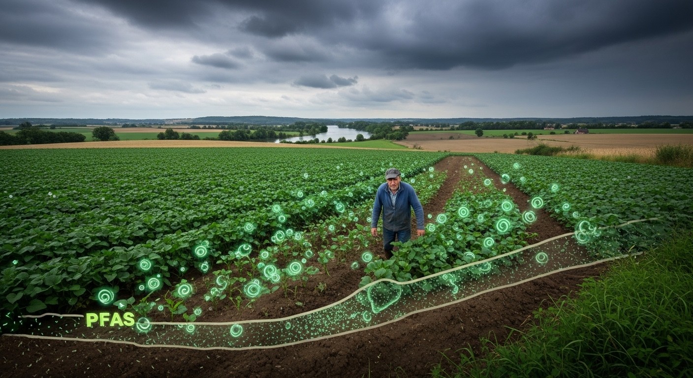 Découvrez l'ampleur alarmante de la pollution aux PFAS dans les sols agricoles de la Meuse et des Ardennes : taux records, impacts sur la santé et l'environnement, et ce que cela révèle sur les polluants éternels en France.