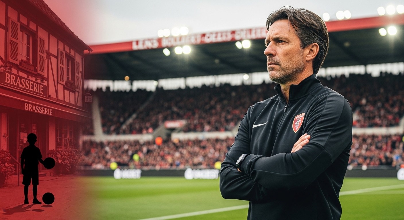 Découvrez l'histoire inspirante de Pierre Sage, entraîneur du RC Lens leader de Ligue 1. Du petit village de l'Ain aux sommets du foot français, un parcours atypique qui incarne l'espoir pour tous les passionnés qui galèrent.