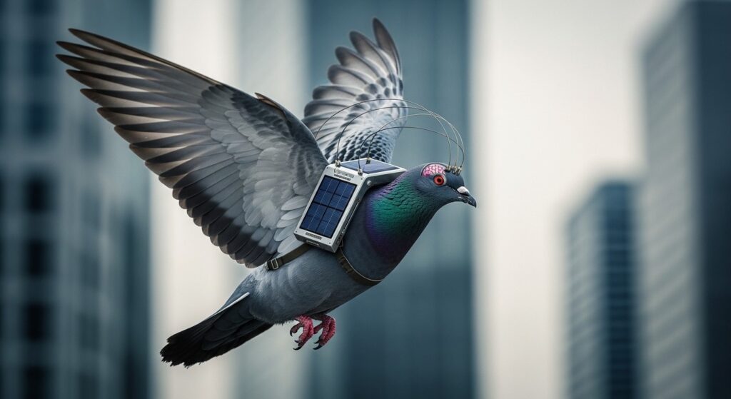 Pigeons Biodrones : La Russie Contrôle les Oiseaux
