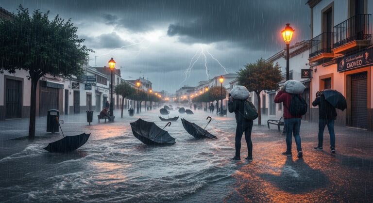 Pluies Torrentielles en Andalousie : Plus de 3000 Évacués