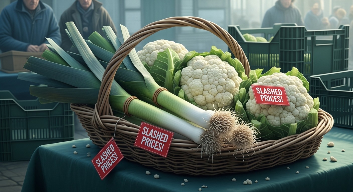 Face à la surproduction liée à un hiver doux, poireaux et choux-fleurs s'affichent à prix imbattables. Découvrez pourquoi consommer ces légumes de saison aide les producteurs et comment les cuisiner différemment.