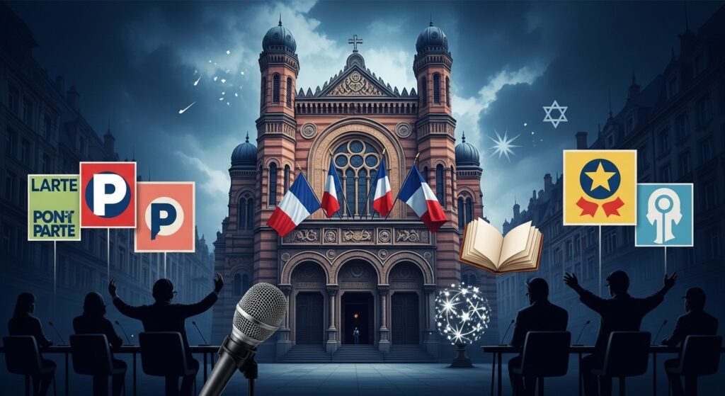 Polémique à Lille : Synagogue et Réunion Politique ?