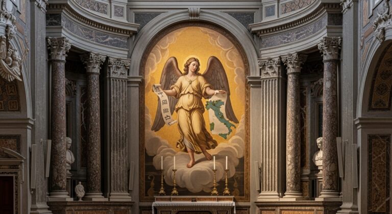 Polémique à Rome : Un Ange Ressemble-t-il à Giorgia Meloni ?