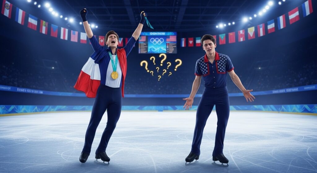 Polémique Danse sur Glace JO 2026 : L’Or Français Contesté