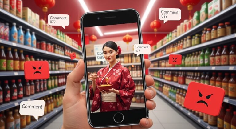 Polémique Racisme : Vidéo TikTok d&rsquo;un Supermarché Dérape pour le Nouvel An Chinois