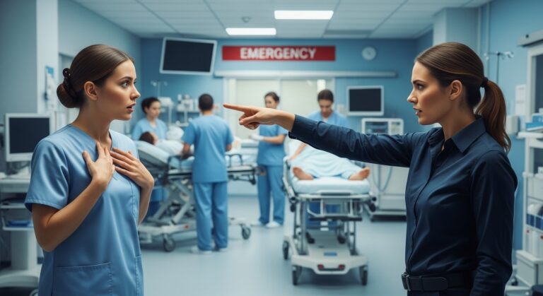 Policière aux Urgences : Menace de Garde à Vue sur une Aide-Soignante