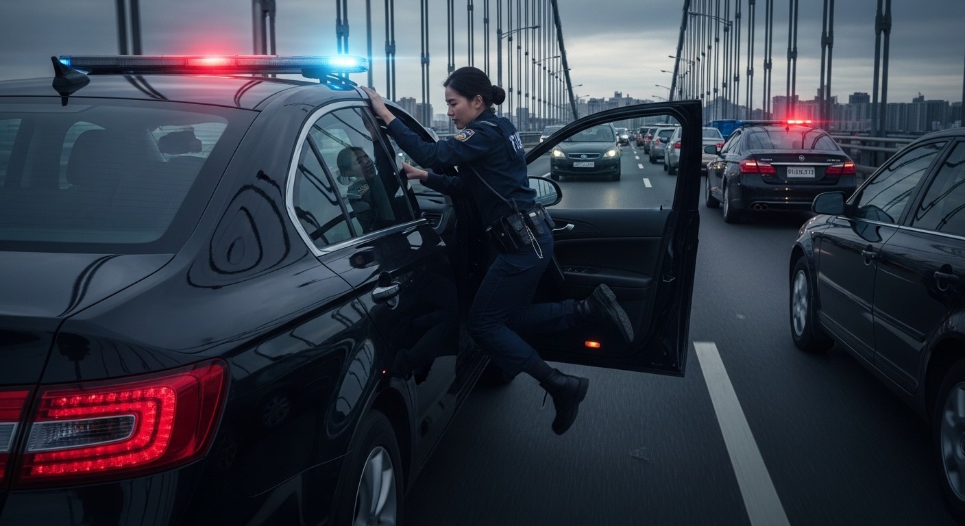 Découvrez le récit glaçant d’une policière de 22 ans happée et traînée sur des centaines de mètres lors d’un refus d’obtempérer à contresens sur le pont de Bezons. Un drame évité de justesse.