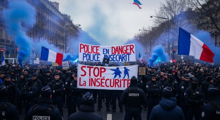 Policiers en Colère : Une Mobilisation Massive pour Sauver la Police Nationale