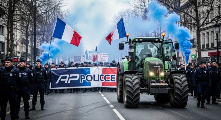 Policiers et Agriculteurs Unis à Orléans : Un Cri Commun