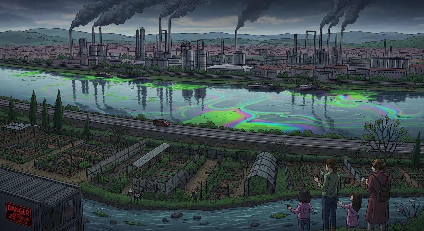 Près de Lyon, 200 habitants contaminés par les PFAS assignent deux géants chimiques pour 36 millions d'euros. Angoisse, santé brisée et combat inédit : plongée dans ce scandale environnemental majeur.