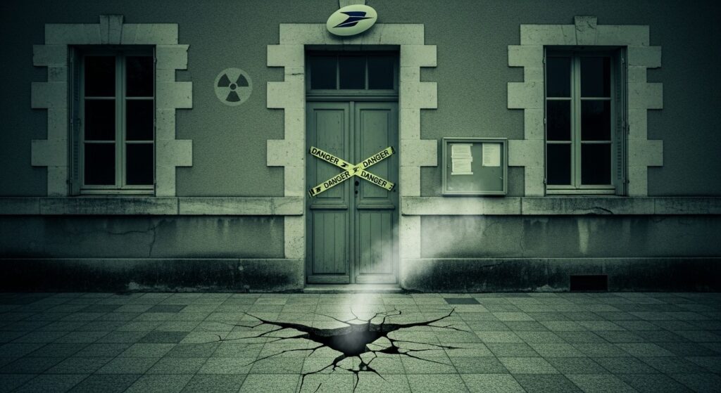 Pollution au Radon : Deux Bureaux de Poste Fermés dans le Limousin