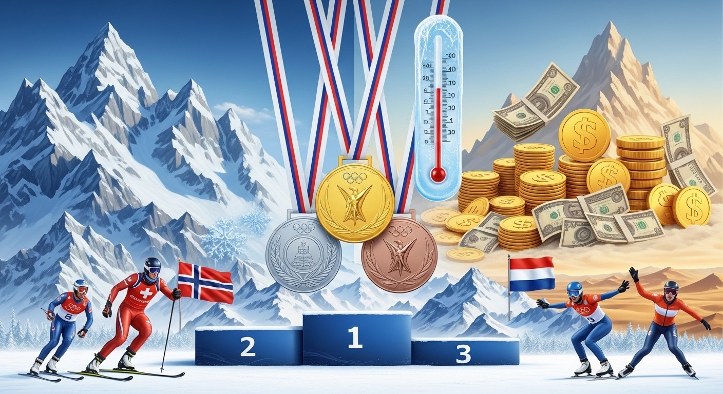 Découvrez comment le PIB, le climat et la géographie expliquent souvent les succès aux JO d'hiver. Analyse des facteurs clés qui font la différence entre nations.