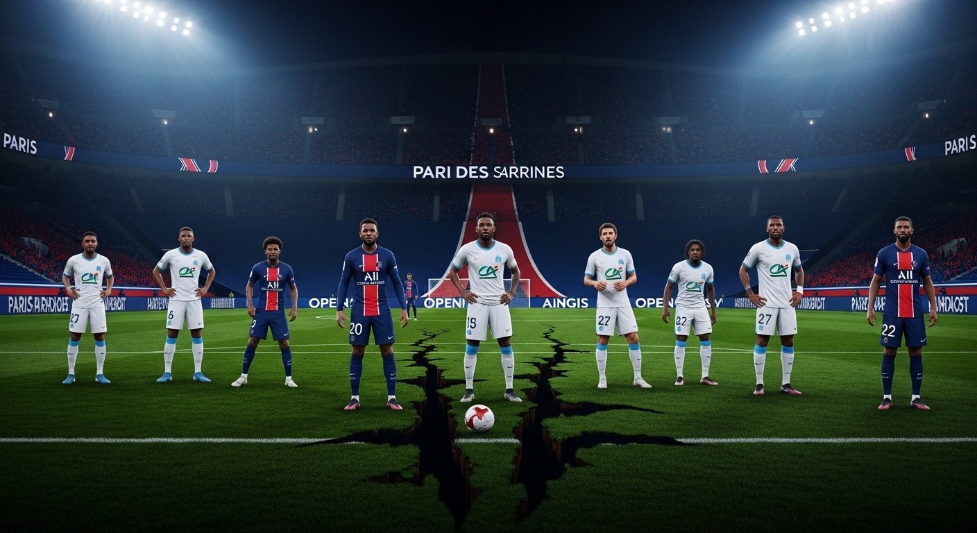 Décryptage complet : sorties hasardeuses, lignes distendues et infériorité au milieu expliquent la déroute historique de l'OM contre le PSG (5-0). Analyse tactique exclusive.