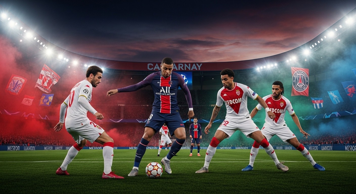 Découvrez l'analyse tactique du match PSG-Monaco : comment le pressing monégasque a étouffé le milieu parisien en Ligue des champions et failli renverser le tenant du titre.