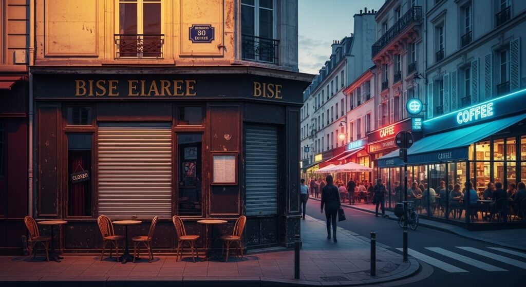 Pourquoi les Bistrots Parisiens Perdant du Terrain