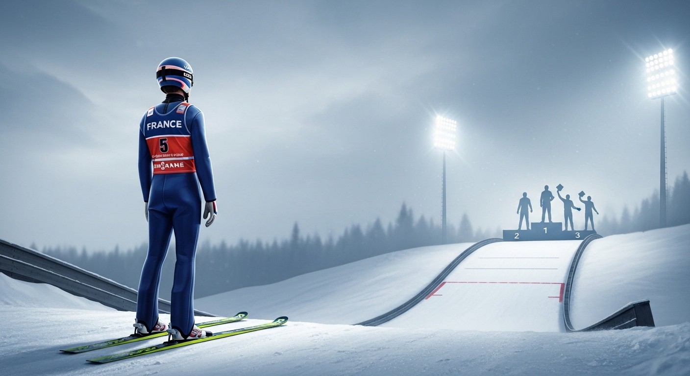 Absents des podiums olympiques depuis 2010, les Français peinent en combiné nordique : jeunes sur les réseaux, moyens limités et concurrence écrasante. Analyse des raisons du déclin.