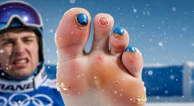 Pourquoi les Pieds des Skieurs aux JO Souffrent Terriblement