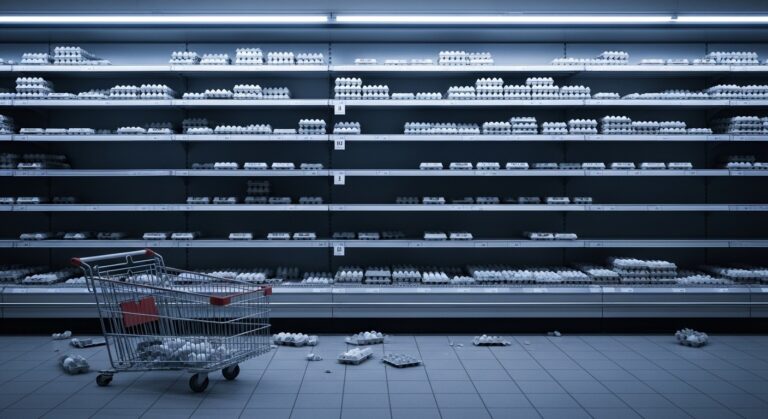 Pourquoi les Rayons d&rsquo;Œufs Sont Vides en Supermarché en 2026